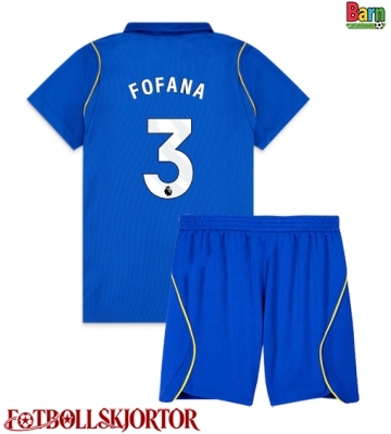 Chelsea Wesley Fofana #3 Hemmakläder Barn 2026-27 Kortärmad (+ Korta byxor)
